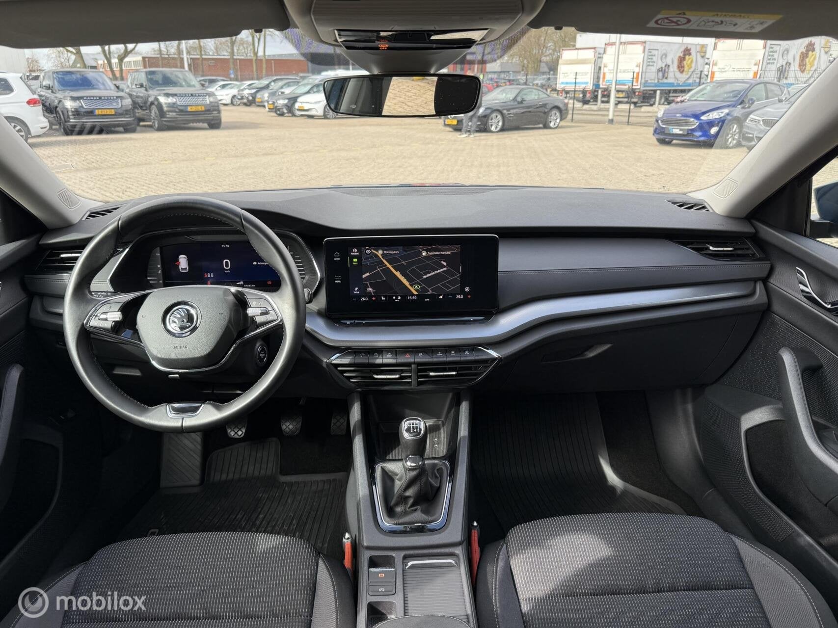Skoda Octavia Combi 1.0 TSI Business Edition Plus PANODAK, Auto's, Skoda, Voorwielaandrijving, Gebruikt, Euro 6, Blauw