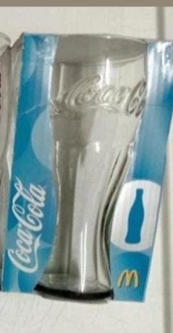 1 nieuw Coca-Cola glas, MC Donalds, Verzamelen, Ophalen of Verzenden, Nieuw, Gebruiksvoorwerp