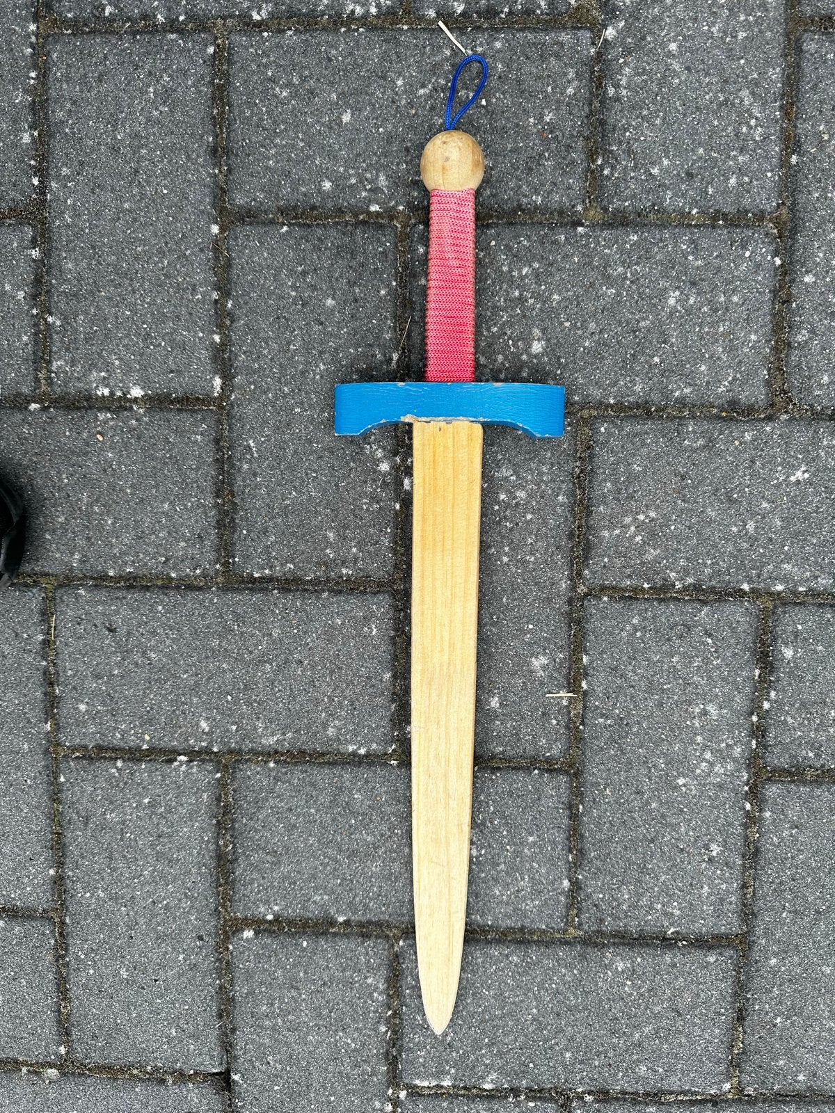 Houten speelgoed zwaard en schild set, Ophalen of Verzenden, Gebruikt, Jongen of Meisje