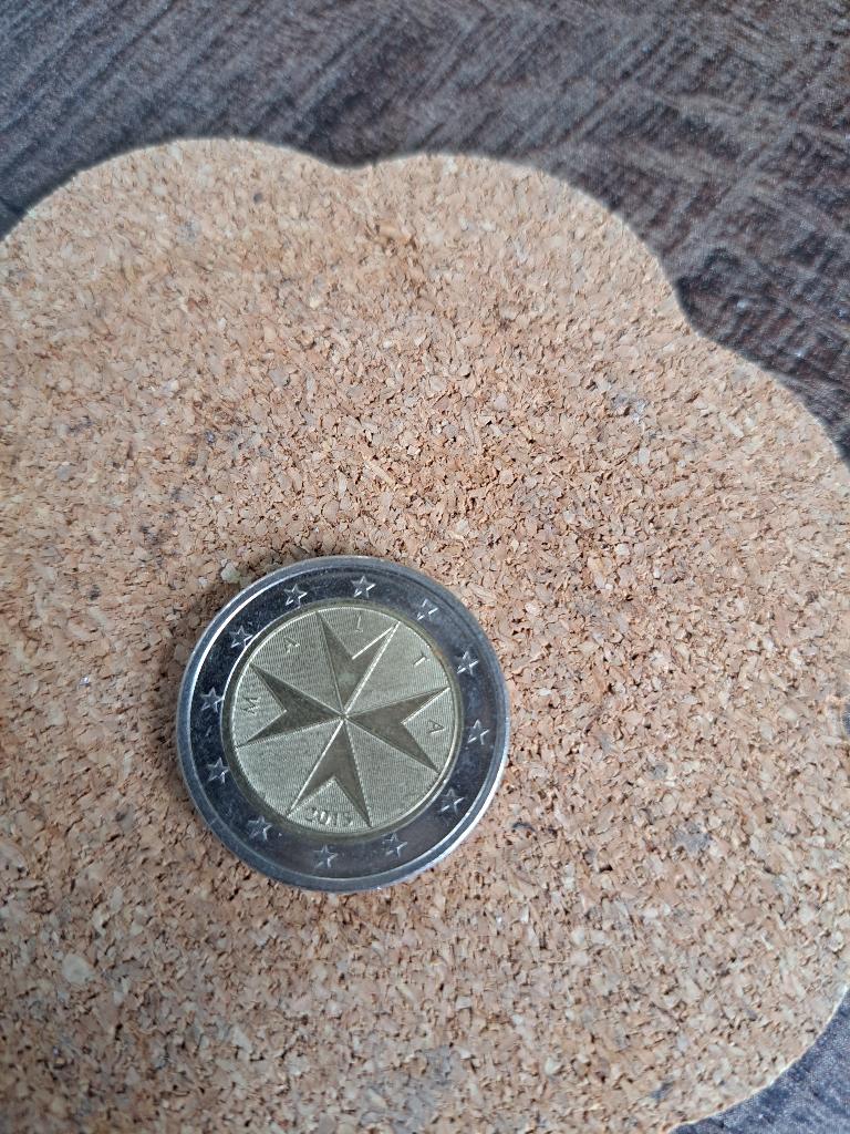 2 euro malta 2015, Verzenden, Overige landen, 2 euro, Losse munt