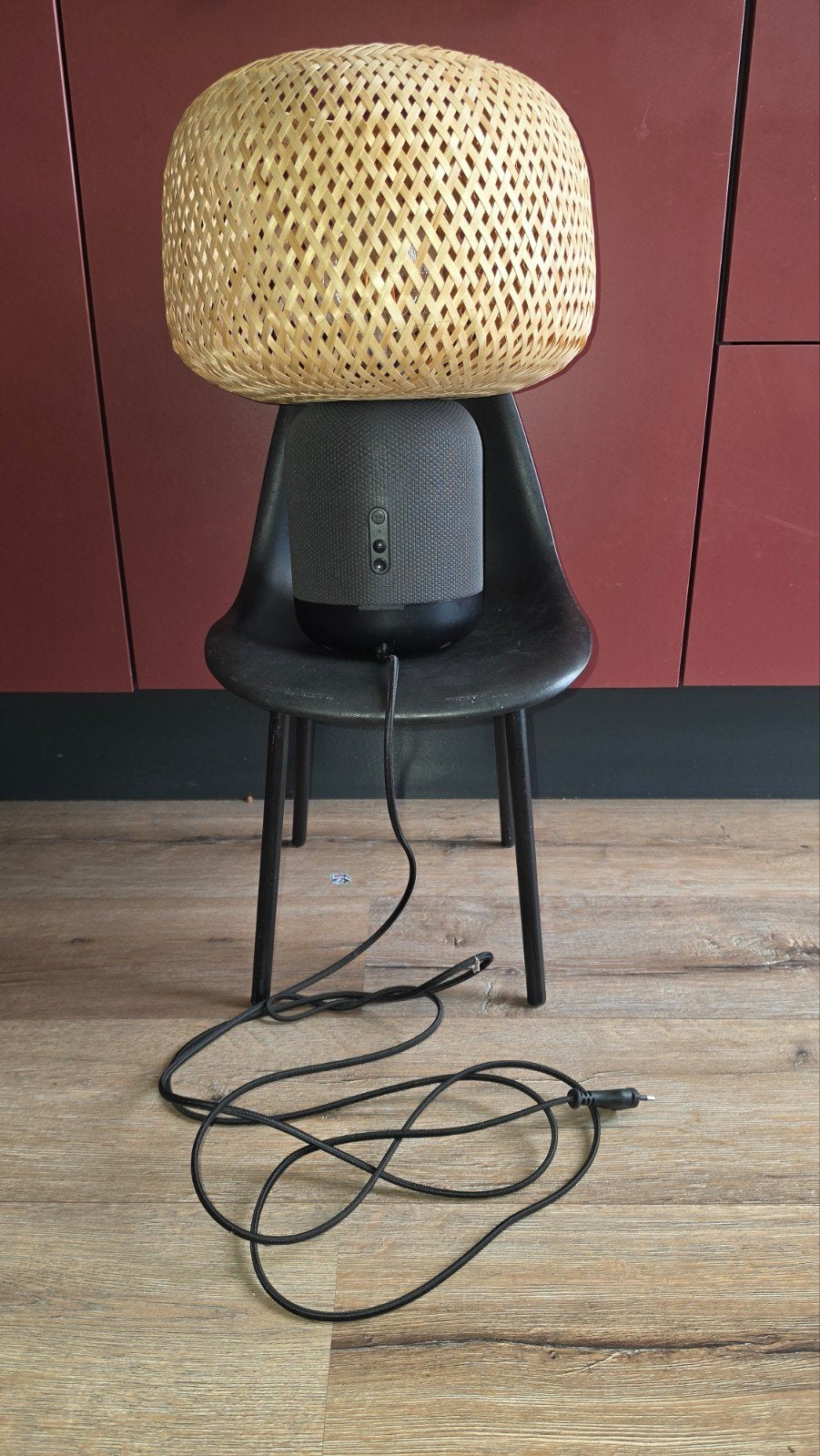 IKEA SYMFONISK WiFi-speaker met lamp, zo goed als nieuw, Audio, Tv en Foto, Ophalen, Slimme speaker, WiFi, Zo goed als nieuw
