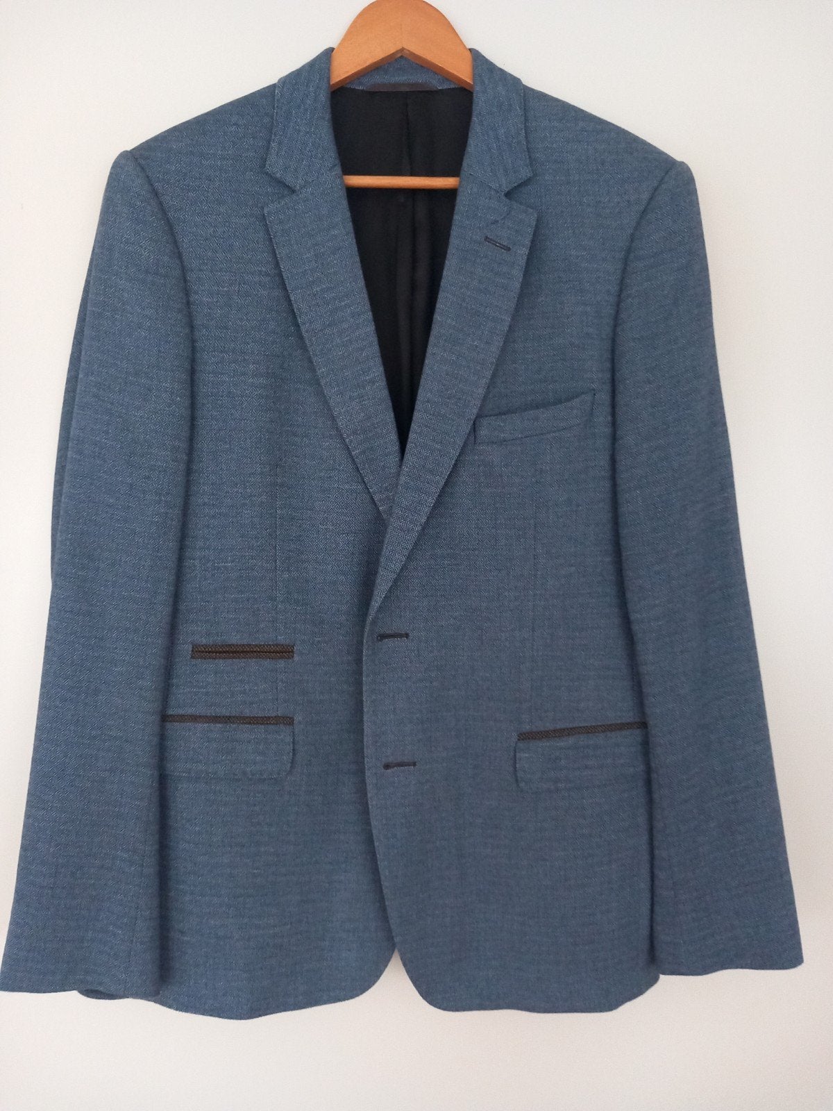 Nieuw Cavallaro Napoli Blauw Colbert Maat 50/52, Kleding | Heren, Blauw, Nieuw, Overige maten, Ophalen of Verzenden