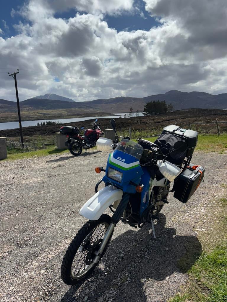 Kawasaki KLR650 ‘87, Sportuitlaat, Motorrijbewijs A, Gebruikt, Particulier