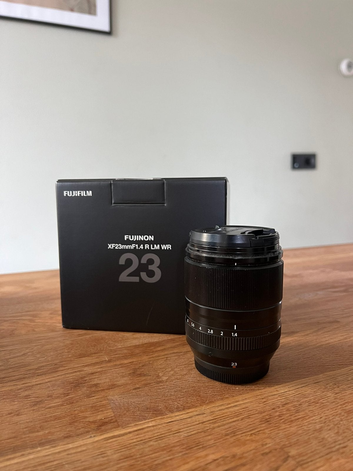 Fujifilm Fujinon XF 23mm F1.4 R LM WR Lens, Ophalen of Verzenden, Zo goed als nieuw, Standaardlens