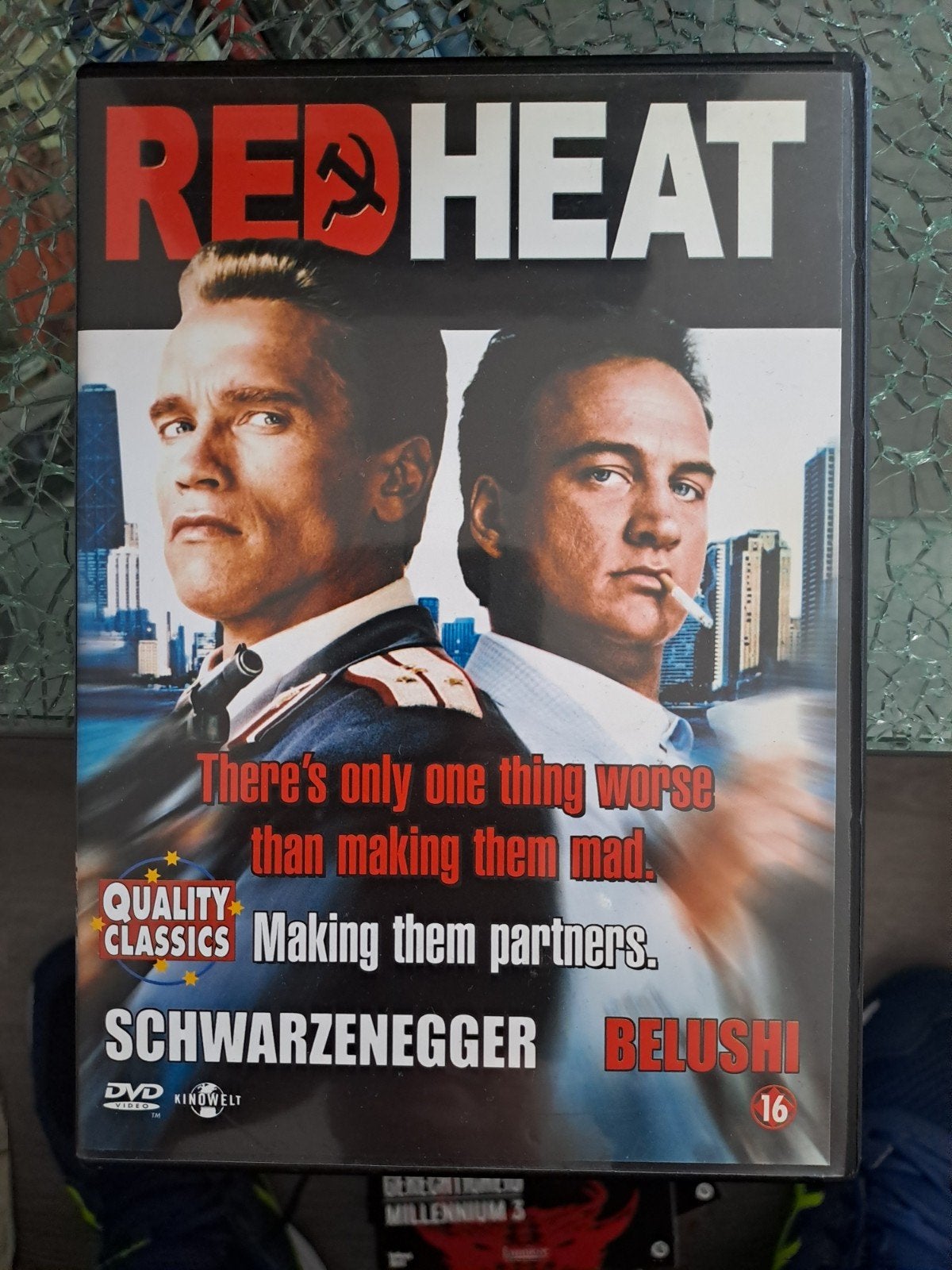 Red heat (dvd), Vanaf 16 jaar, Verzenden, Zo goed als nieuw