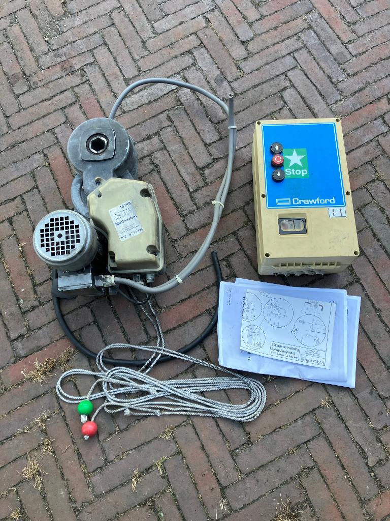 crowford  cdm6 motor, Ophalen, Gebruikt, Elektromotor