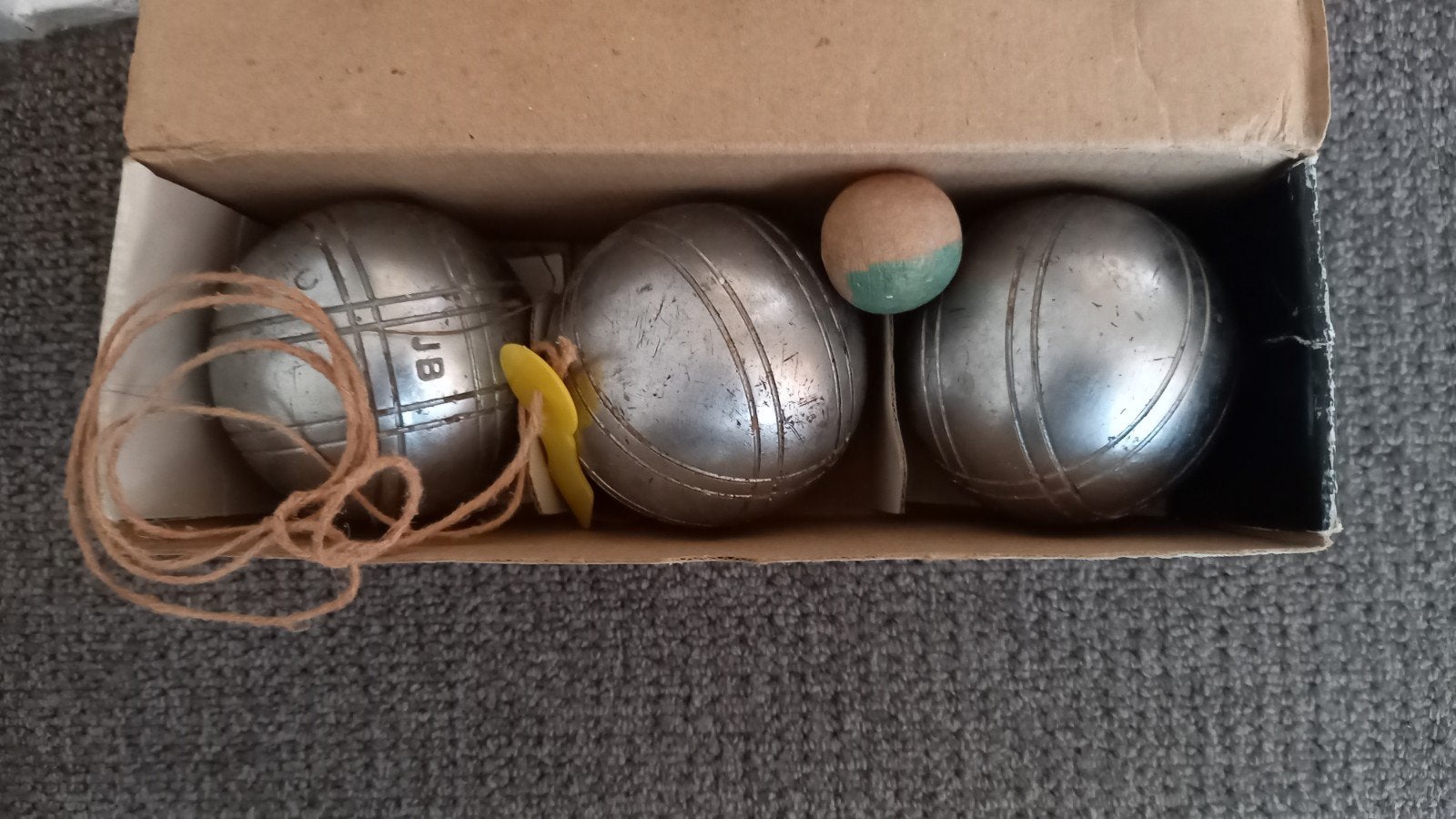 Vintage Jeu de Boules set - JB Gamme Jeux Loisirs, Ophalen, Gebruikt