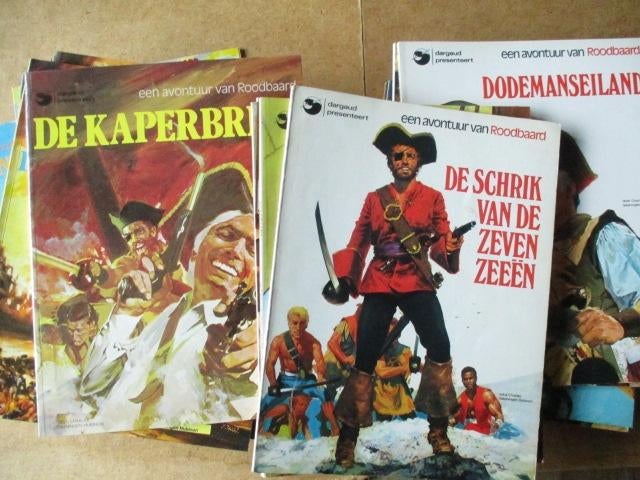 adv8397 roodbaard, Boeken, Stripboeken, Eén stripboek, Ophalen, Gelezen