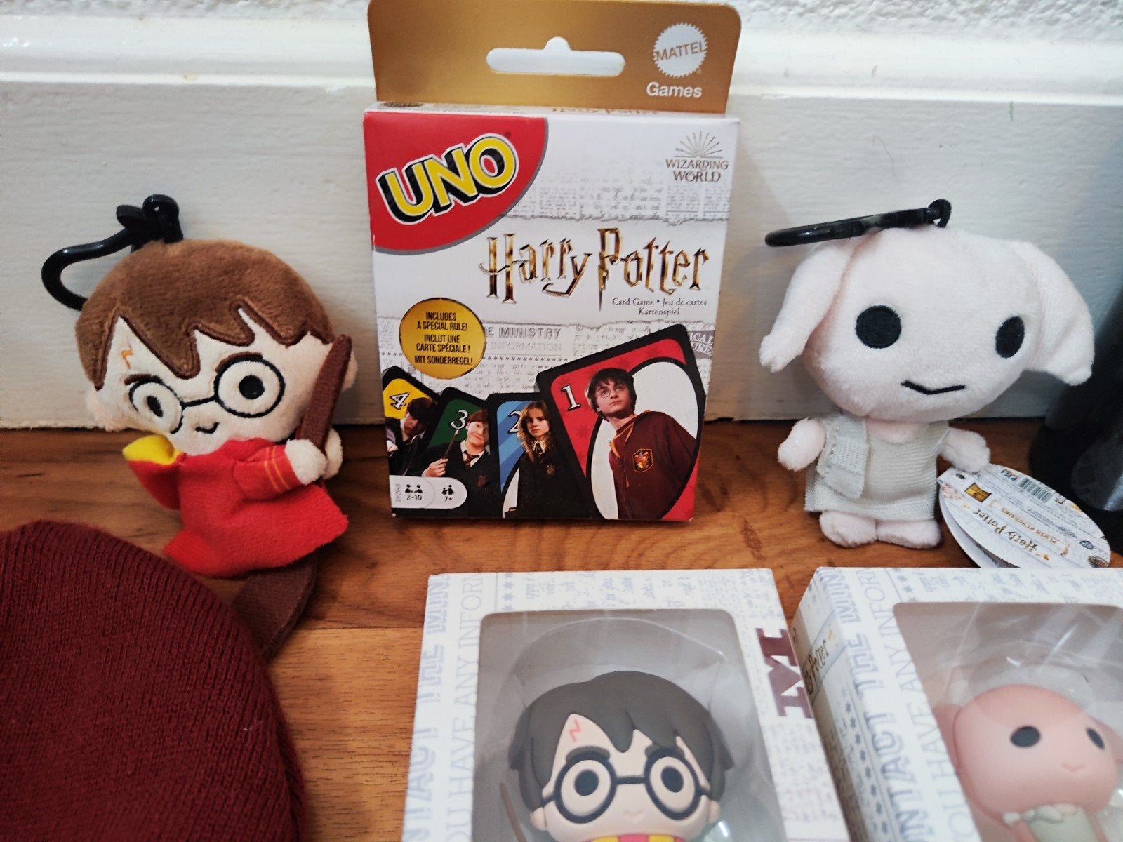 Harry Potter UNO Kaartspel, knuffels nieuwv, Ophalen of Verzenden, Nieuw, Spel