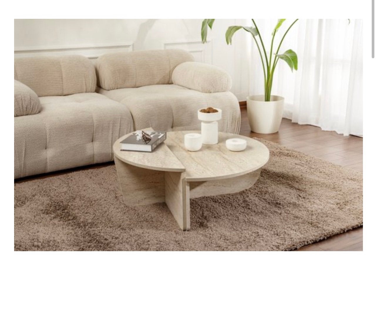 Salontafel, Ophalen, 100 tot 150 cm, Rond, 50 tot 100 cm