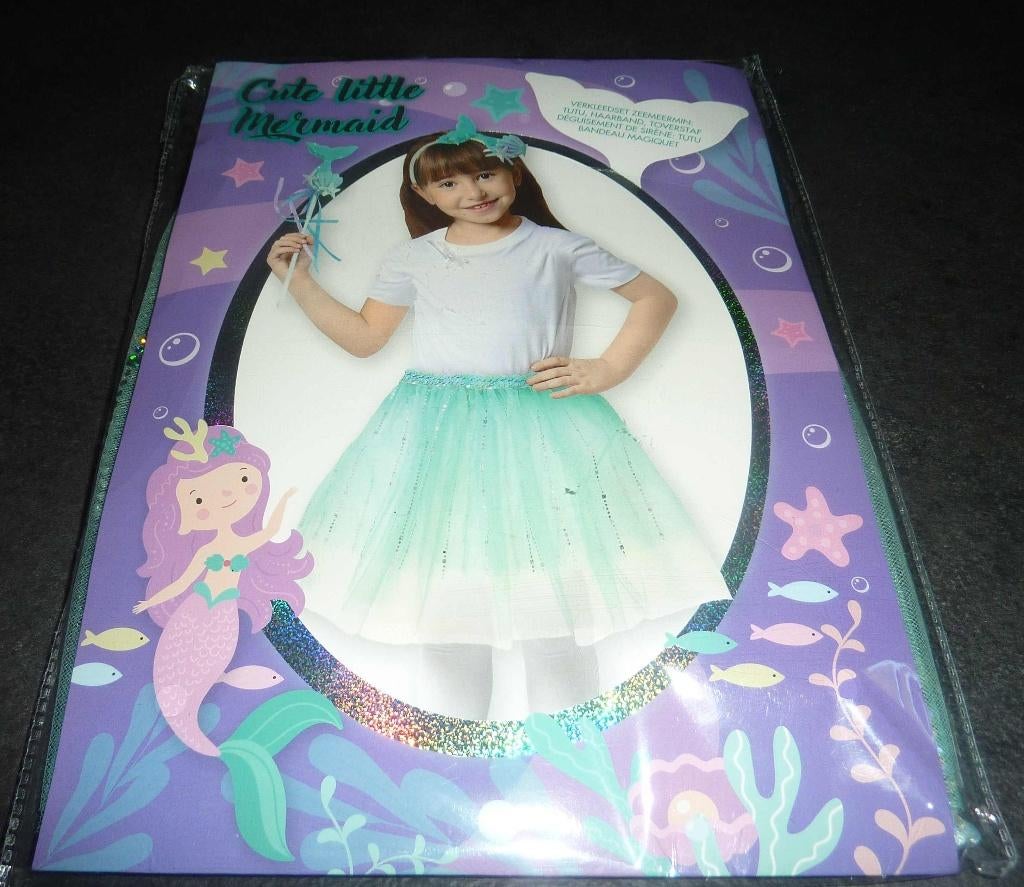 Prinsessen verkleedset, nieuw (tutu, haarband en toverstaf), Ophalen of Verzenden, Nieuw, Meisje