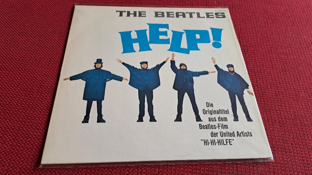 Beatles Help! Duitse hoes, Nederlands vinyl, Ophalen of Verzenden, Gebruikt, Overige formaten
