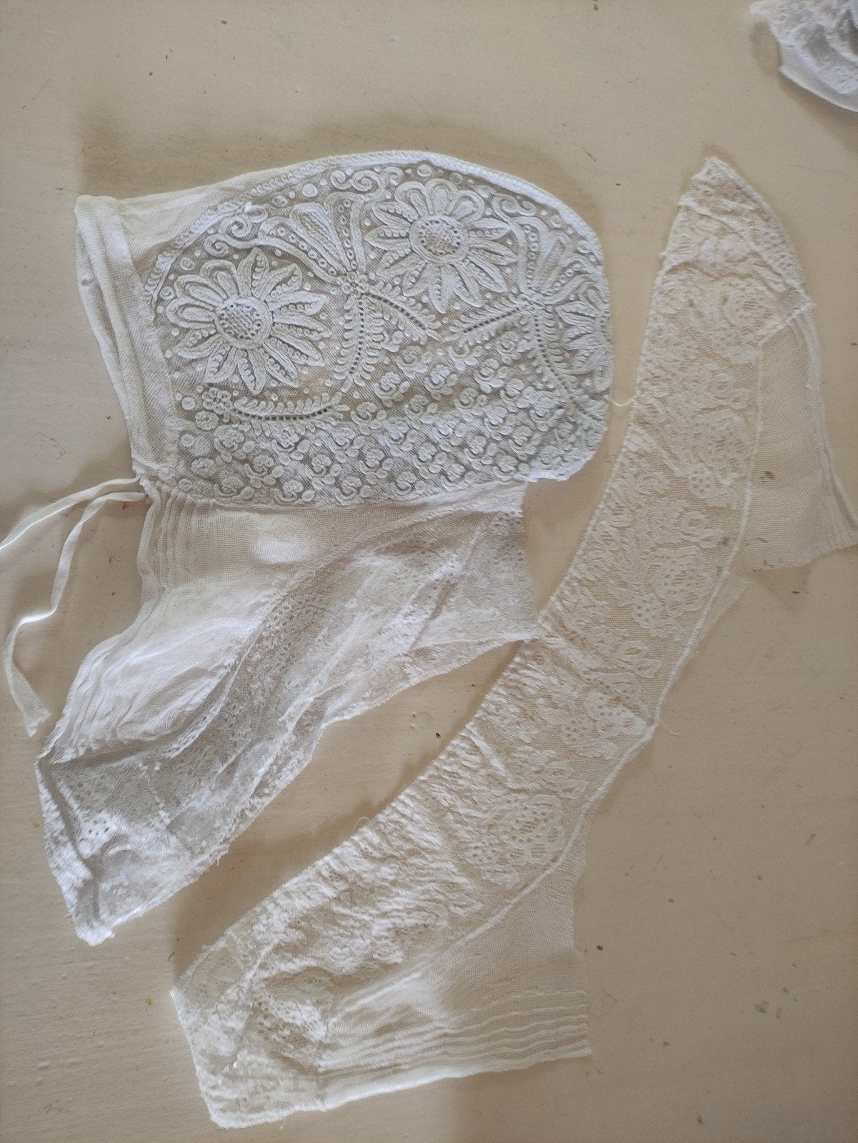 Antieke muts, hul Volendam klederdracht 3, Ophalen of Verzenden