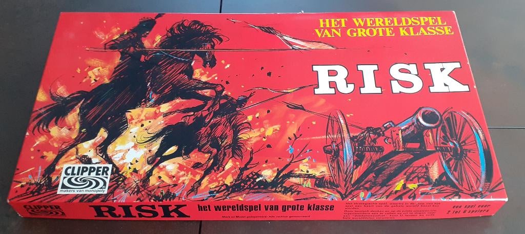 Spel Risk, Vijf spelers of meer, Ophalen, Zo goed als nieuw, Clipper