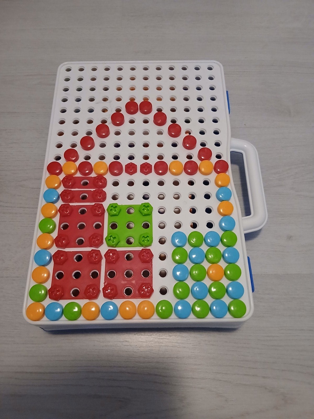 Design & Drill speelgoed set met boormachine, Ophalen, Gebruikt, Overige merken