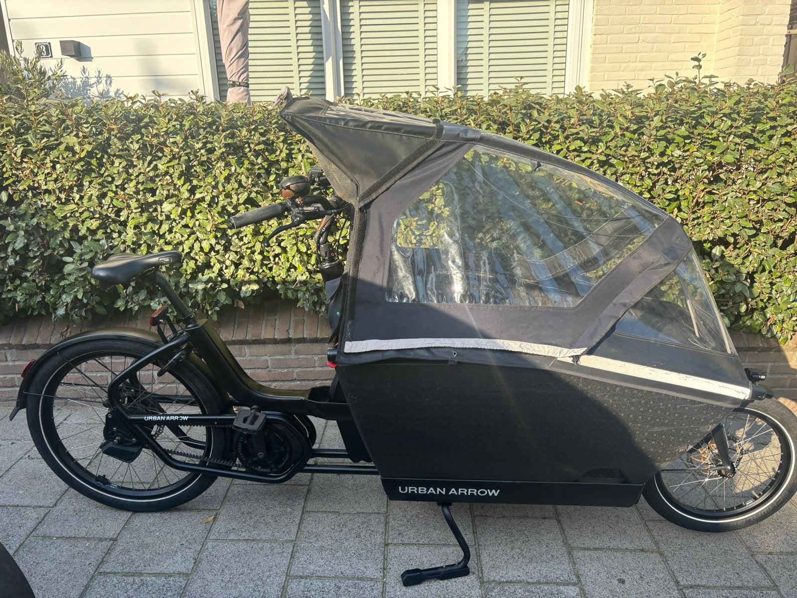 Urban Arrow Family Perfomance Plus uit 2024, 545 Wh Magura, Gebruikt, Elektrisch, 2 kinderen, Schijfrem