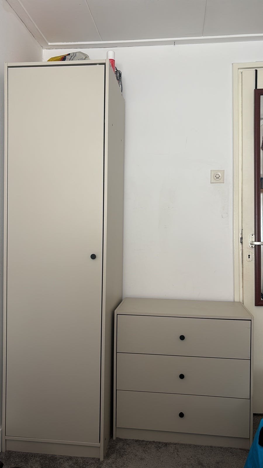 Gurksen kledingkast en ladekast, Huis en Inrichting, Kasten | Kledingkasten, Ophalen, Minder dan 50 cm, Gebruikt, Modern