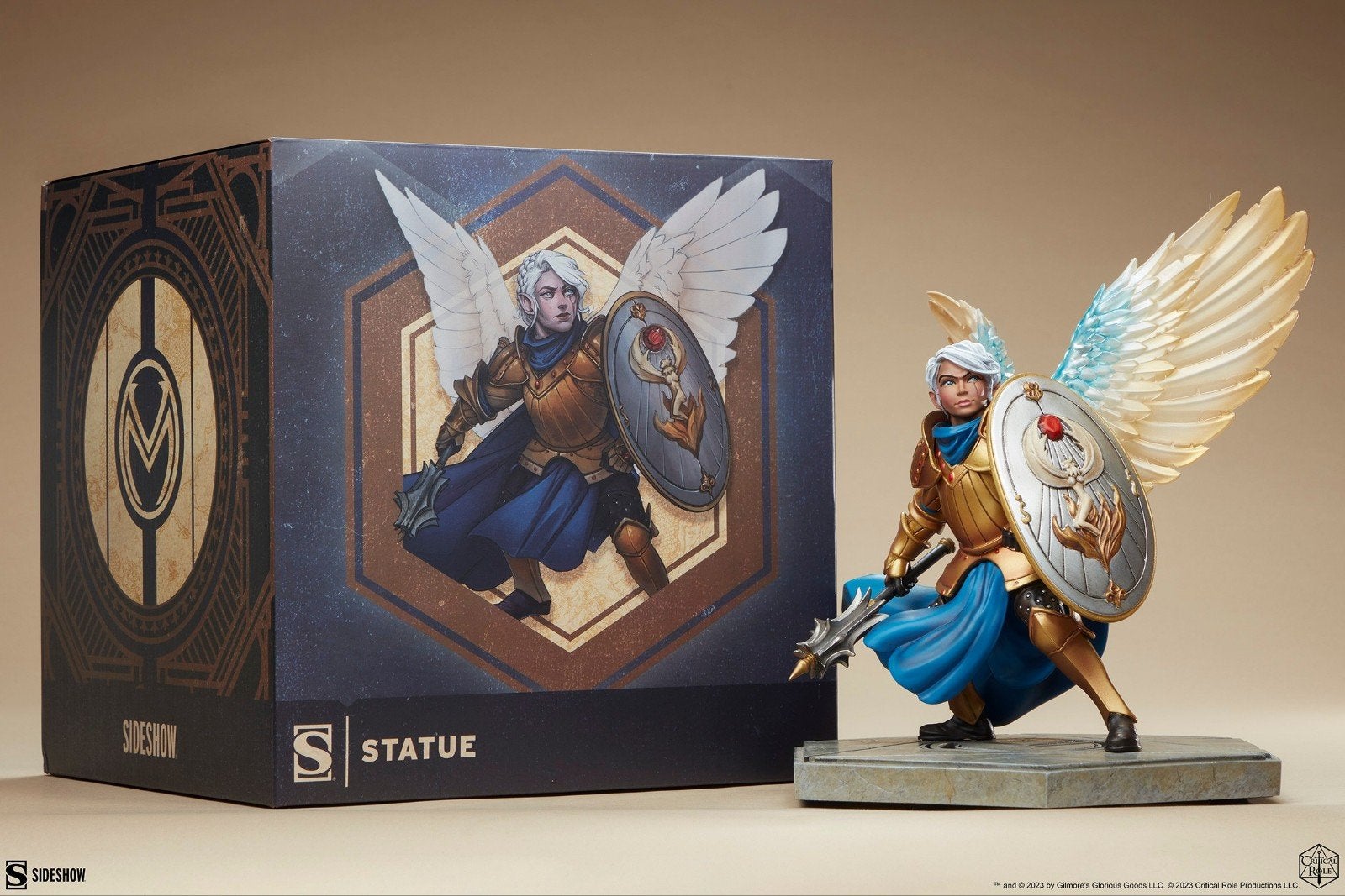 Sideshow Critical Role Pike Trickfoot Vox Machina, Verzamelen, Beelden en Beeldjes, Ophalen, Zo goed als nieuw, Fantasy