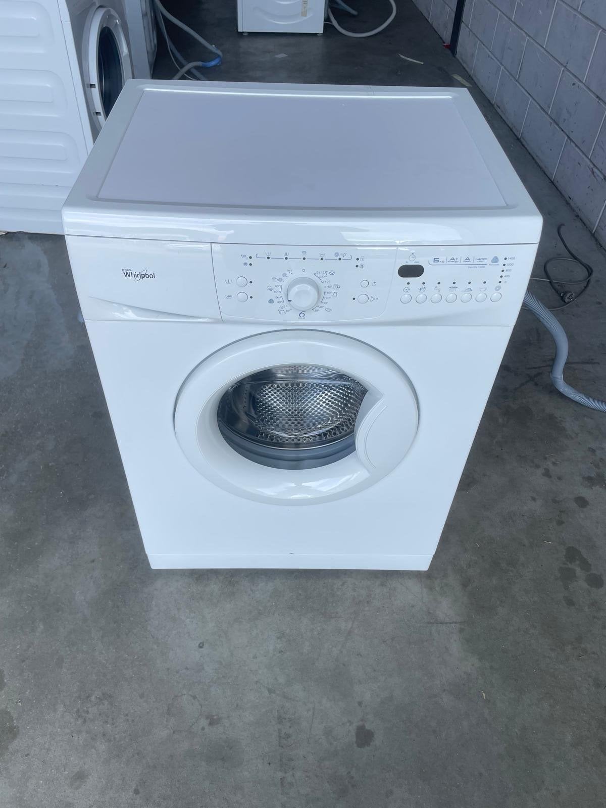 Whirlpool Wasmachine, Witgoed en Apparatuur, Ophalen, 6 tot 8 kg, Voorlader, 85 tot 90 cm