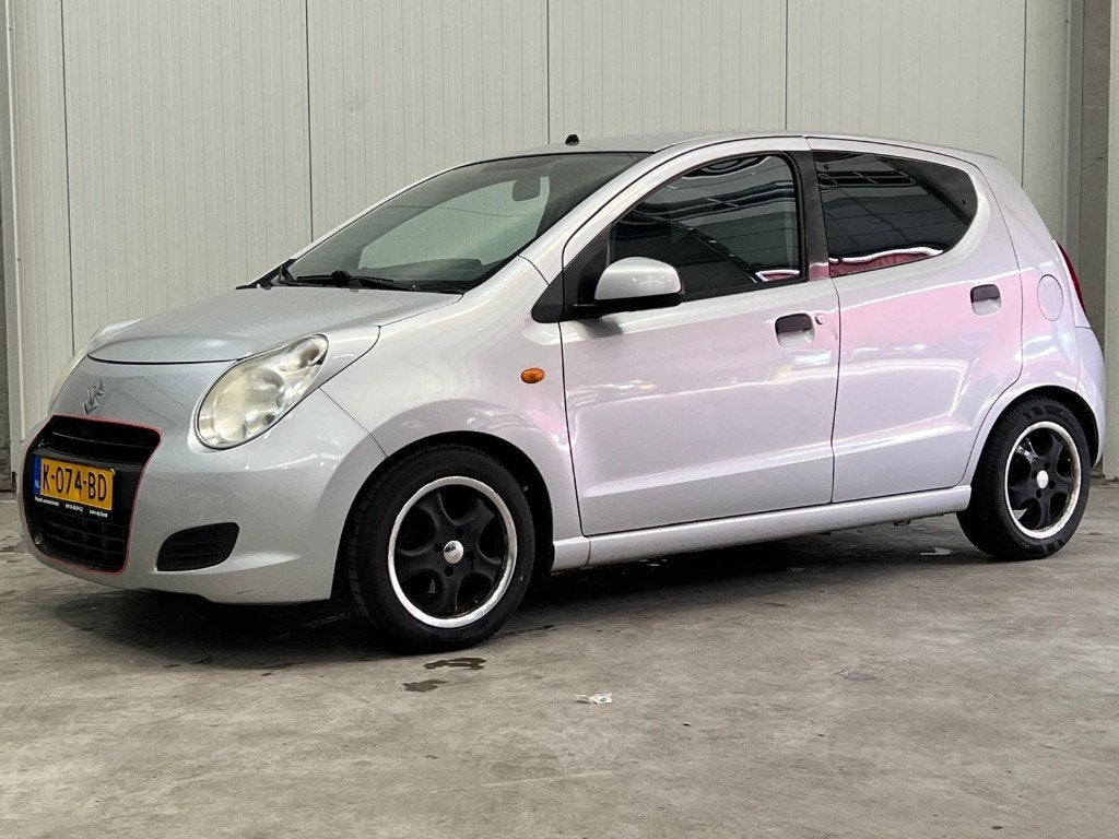 Suzuki Alto 2010/Grijs/Airco/stoelverwarming/NEWAPK, Voorwielaandrijving, Stof, 200 kg, 4 stoelen