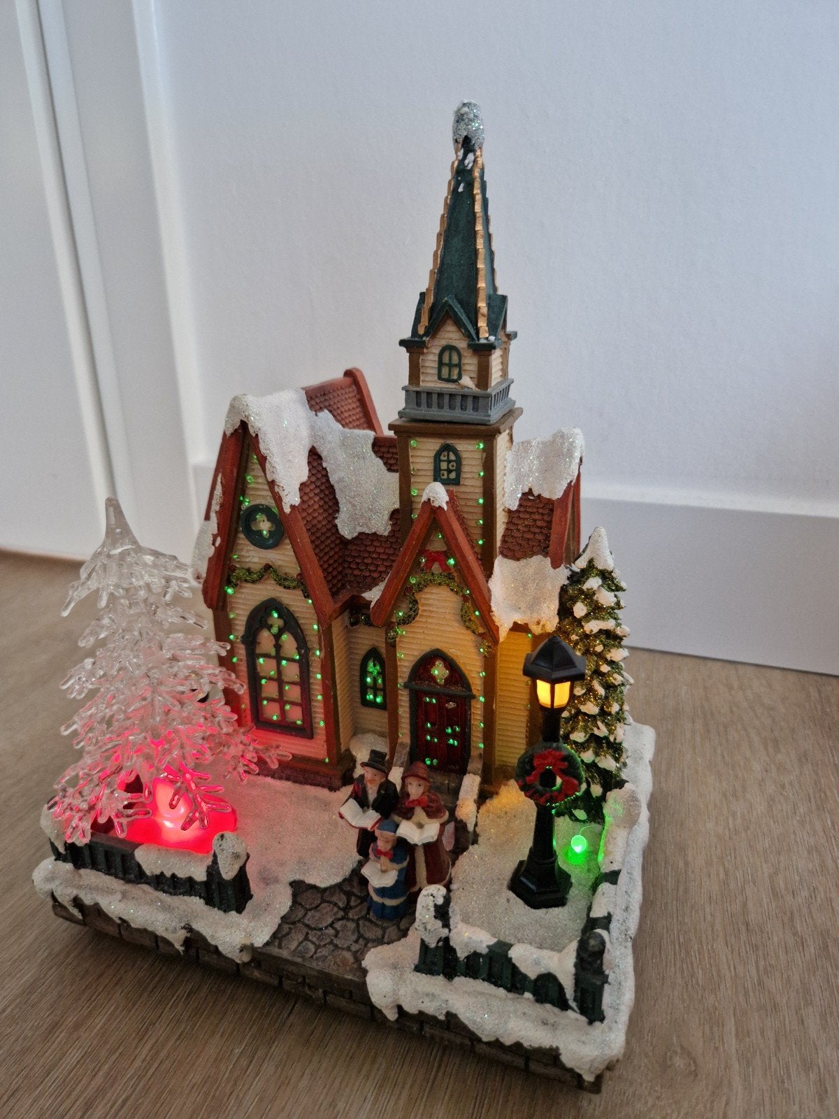 Kerst huisje kerk, Ophalen of Verzenden, Zo goed als nieuw