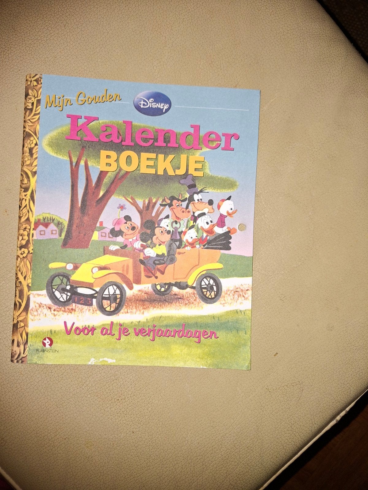 Disney kalender van de gouden boekjes.17x20cm., Verzenden, Maandkalender, Nieuw