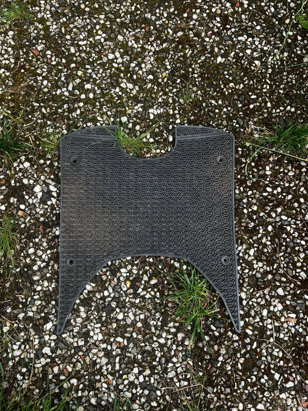 Piaggio skr skipper voetmat rubber matje treeplank, Ophalen of Verzenden