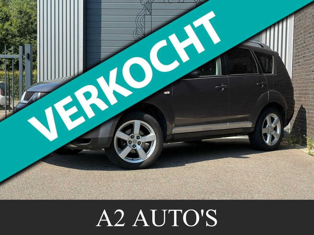 Mitsubishi Outlander 2.4 Intense+ Automaat|Sensor|Airco, Auto's, Automaat, Stof, 1644 kg, 4 cilinders