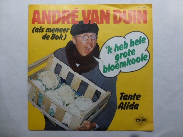 André van Duin. 'K heb hele grote bloemkoole./ Tante Alida., Gebruikt, 7 inch, Single, Ophalen of Verzenden