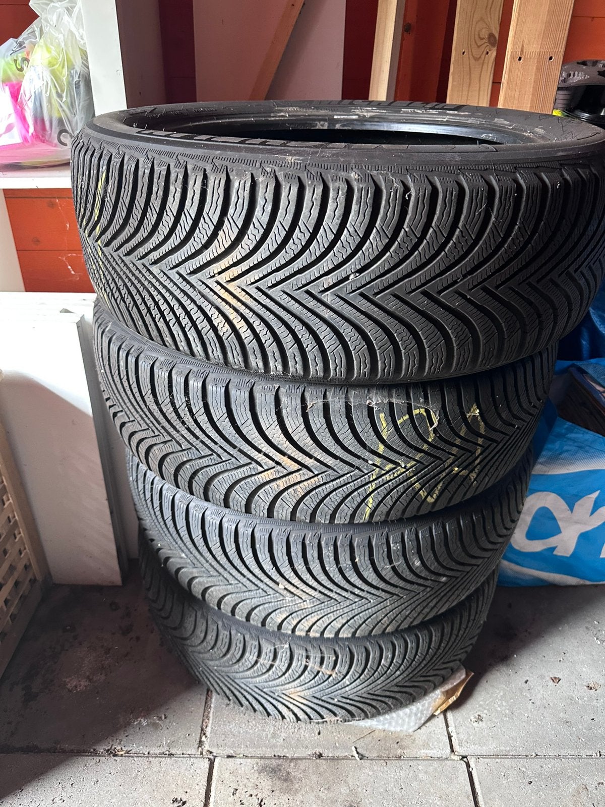 Michelin Alpin 5 winterbanden – 205/55 R19, Ophalen, Zo goed als nieuw