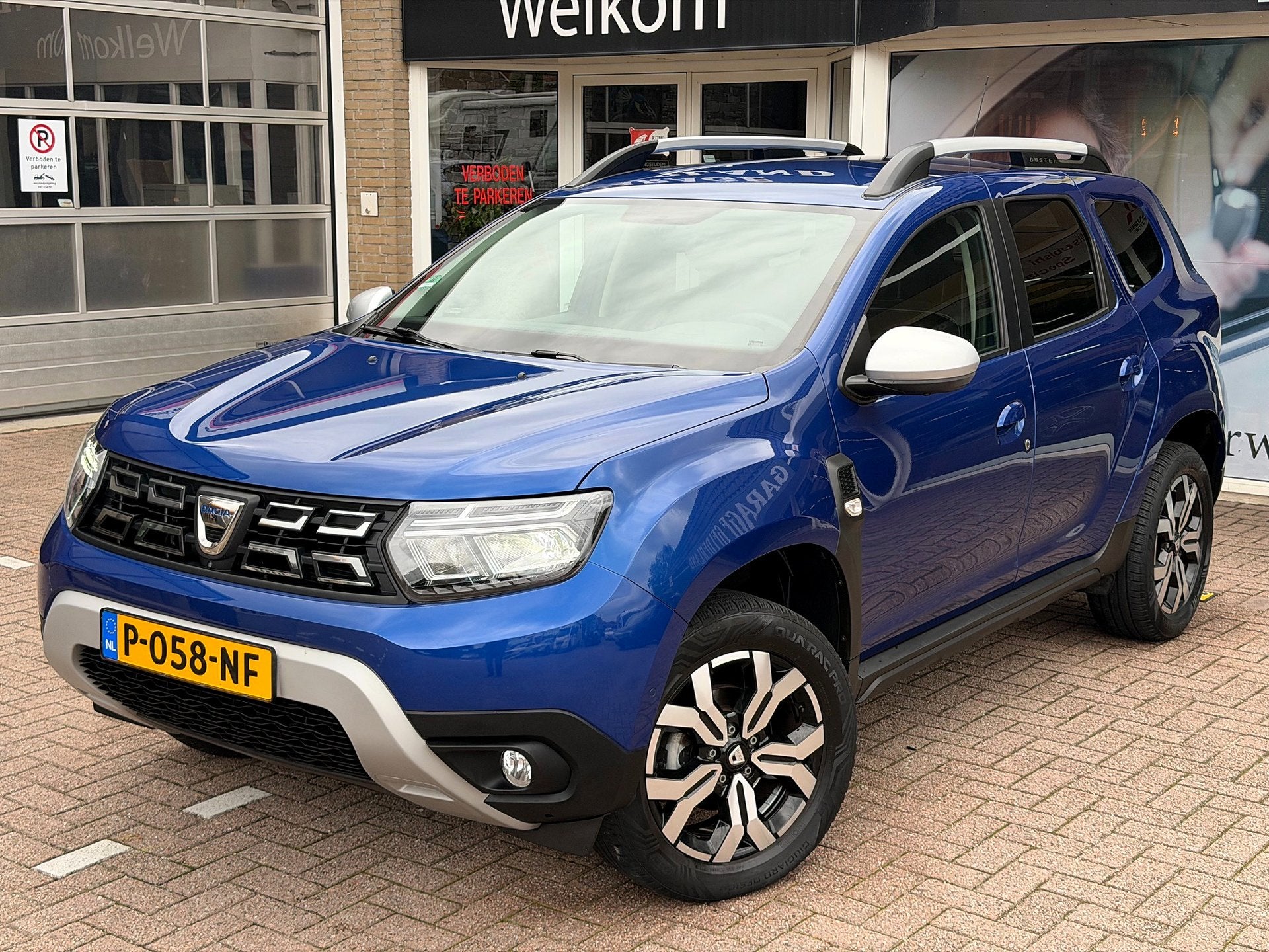 Dacia Duster TCe Bi-Fuel Prestige | TREKHAAK | APPLE/ANDROID, Auto's, Voorwielaandrijving, Dealer onderhouden, Gebruikt, Duster