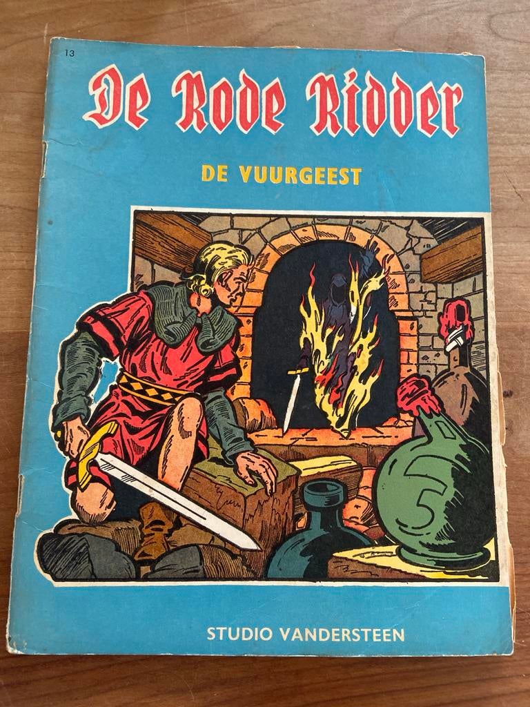 De Rode Ridder: De Vuurgeest & Drie Huurlingen (oude exempla, Boeken, Stripboeken, Meerdere stripboeken, Ophalen of Verzenden