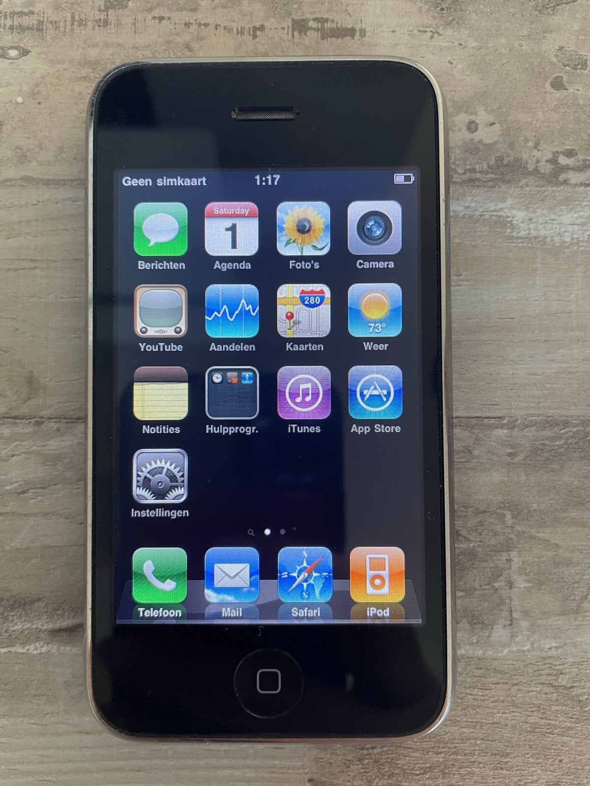 Apple iPhone 3G 16GB Zwart - Klassieke Smartphone, Telecommunicatie, Mobiele telefoons | Apple iPhone, Gebruikt, 16 GB, Ophalen of Verzenden