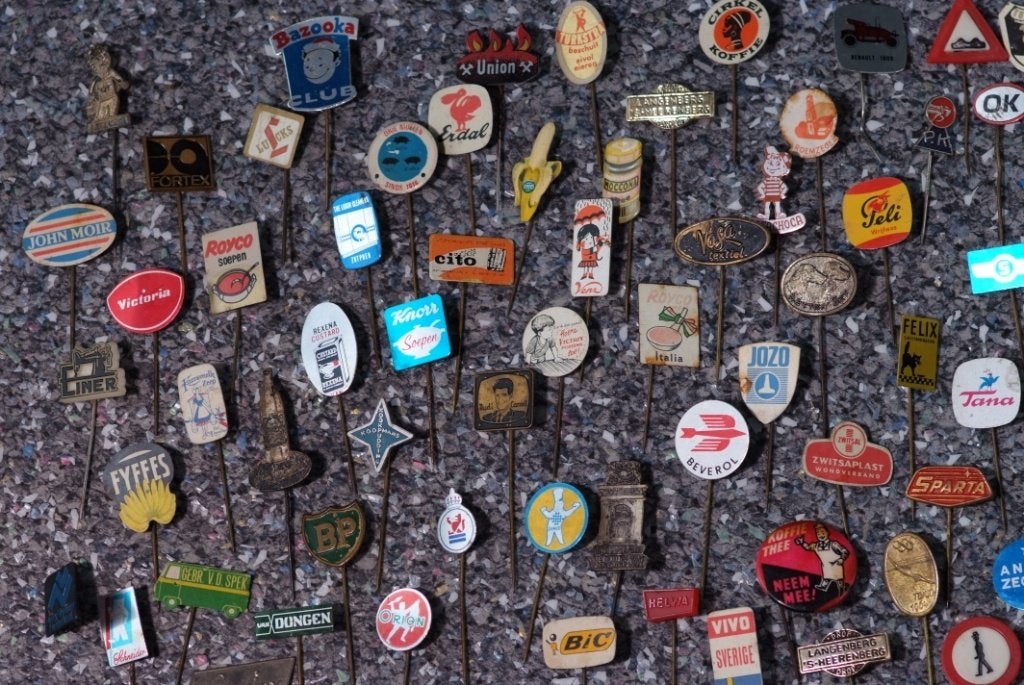 vintage speldjes, Ophalen of Verzenden, Gebruikt, Overige onderwerpen, Speldje of Pin