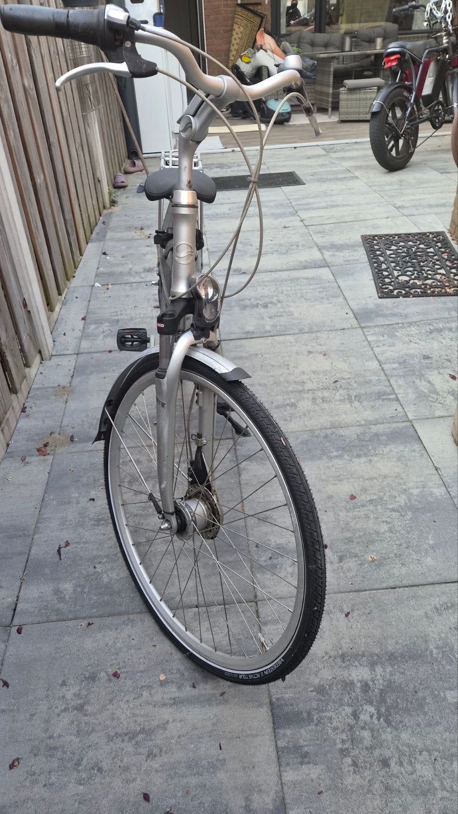 Damesfiets met lage instap en versnellingen, Overige merken, Velgrem, Versnellingen, Ophalen of Verzenden