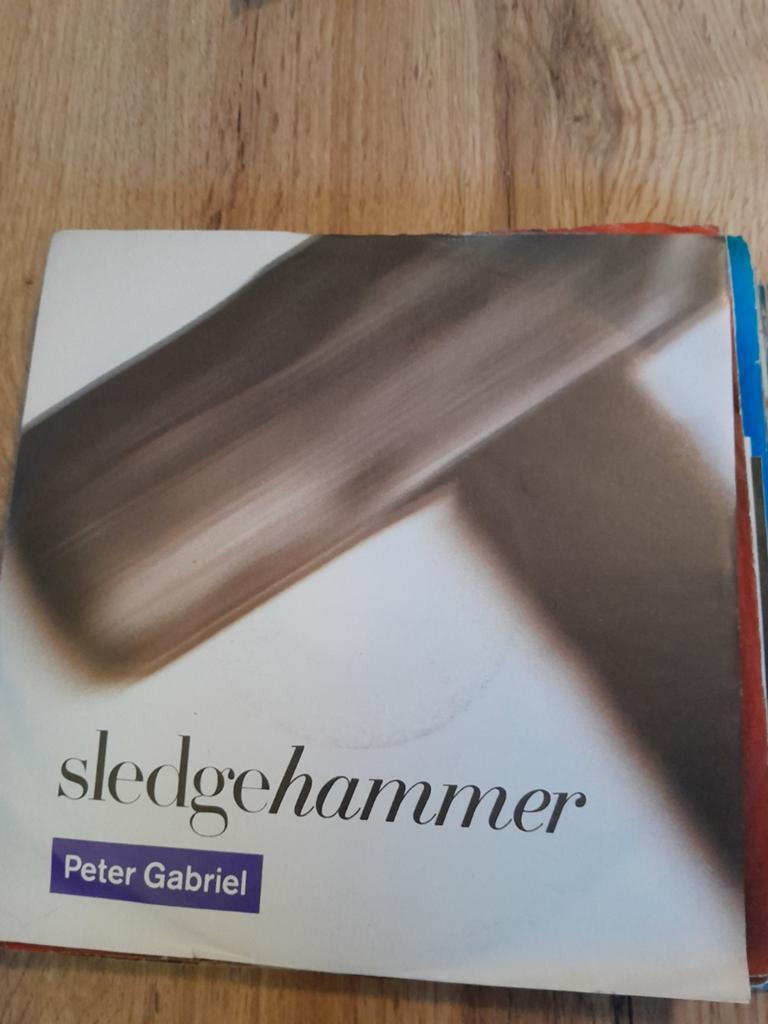 Peter gabriel 7inch sledgehammer, Ophalen of Verzenden, Zo goed als nieuw, Pop