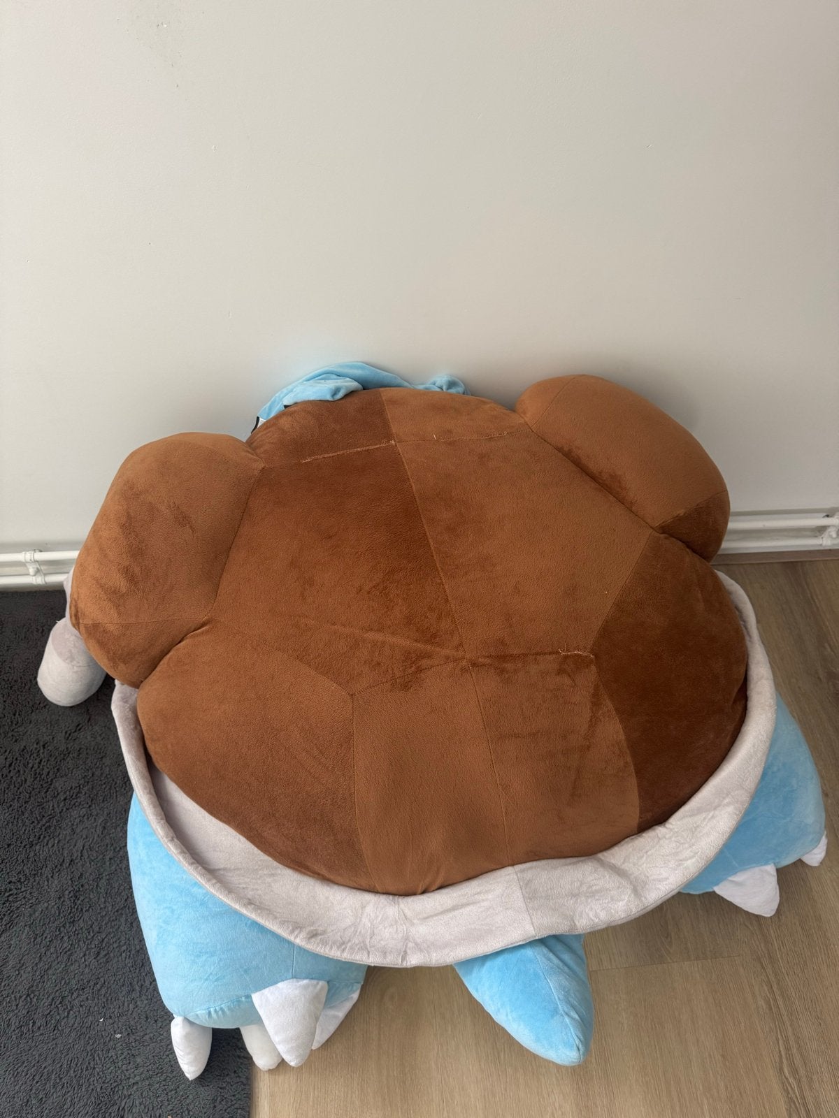 Grote Blastoise Pokémon Knuffel, Ophalen of Verzenden, Gebruikt, Rechthoekig, 50 tot 100 cm