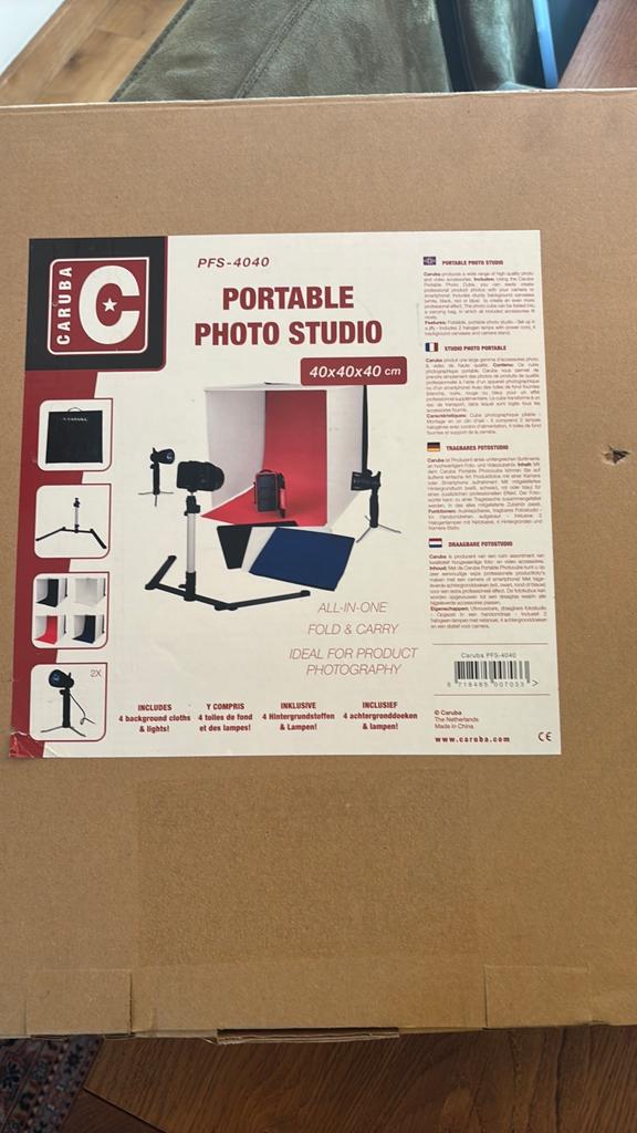 Portable photo studio Caruba D44012, Ophalen of Verzenden