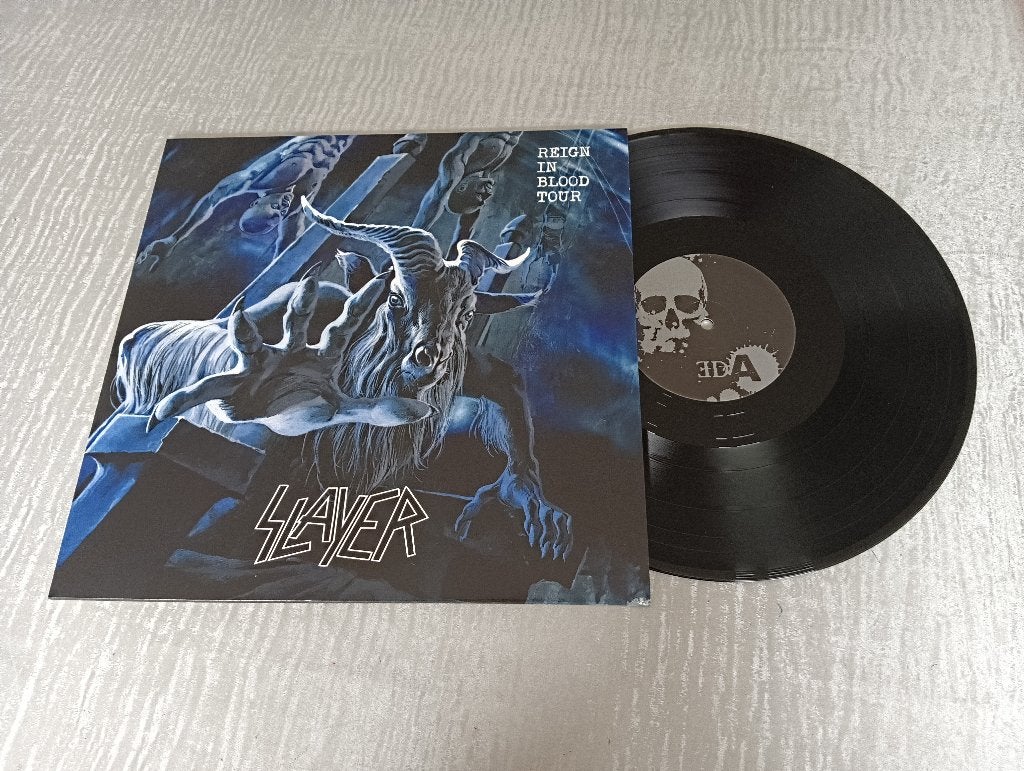 Slayer  Lp  Reign in Blood Tour - black vinyl, LP, Heavy metal, Verzenden, Zo goed als nieuw