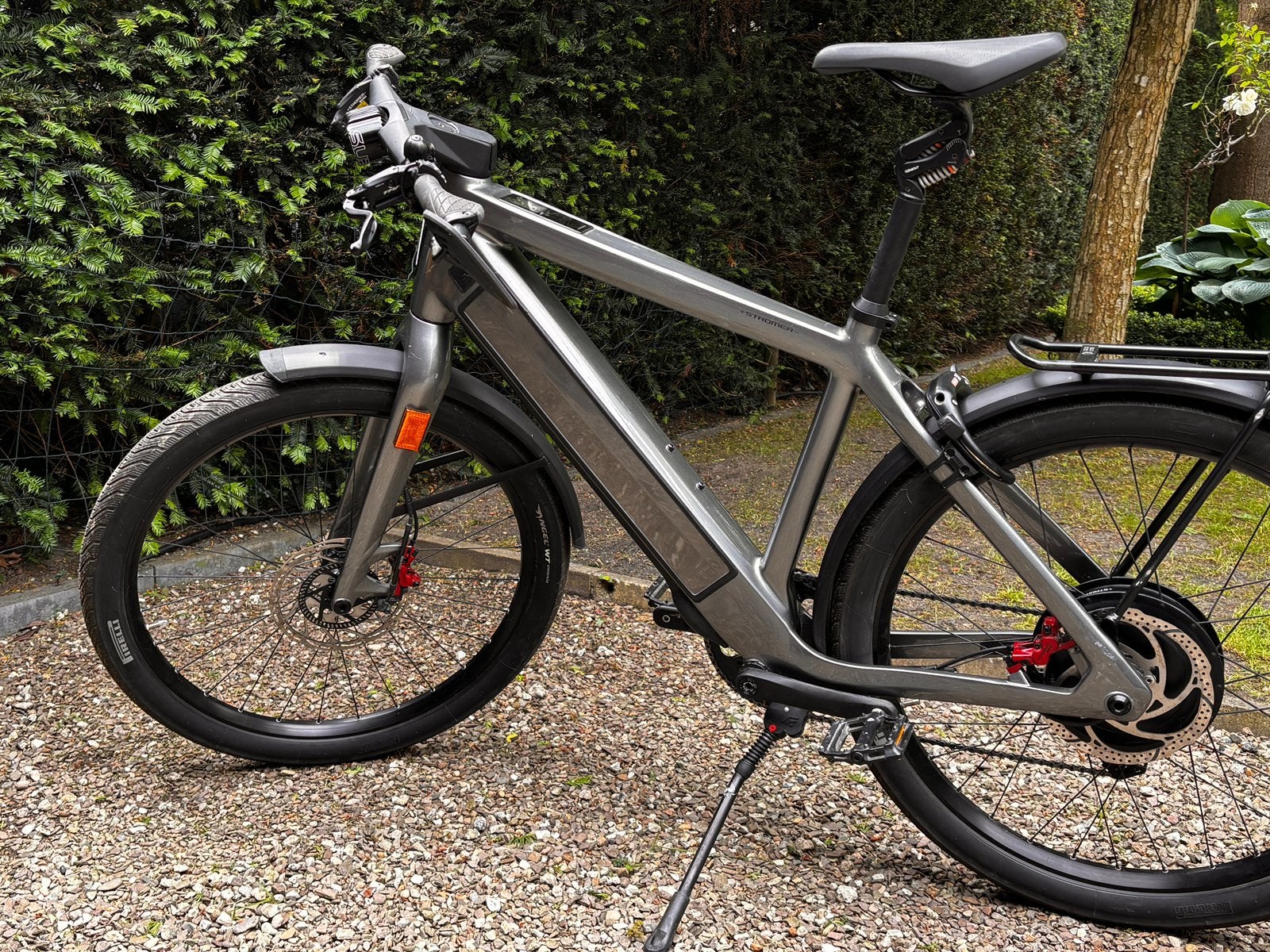 Stromer ST5 Graphite Grey – 1.891 km – Topklasse speed pedel, Fietsen en Brommers, Elektrische fietsen, Ophalen, Zo goed als nieuw