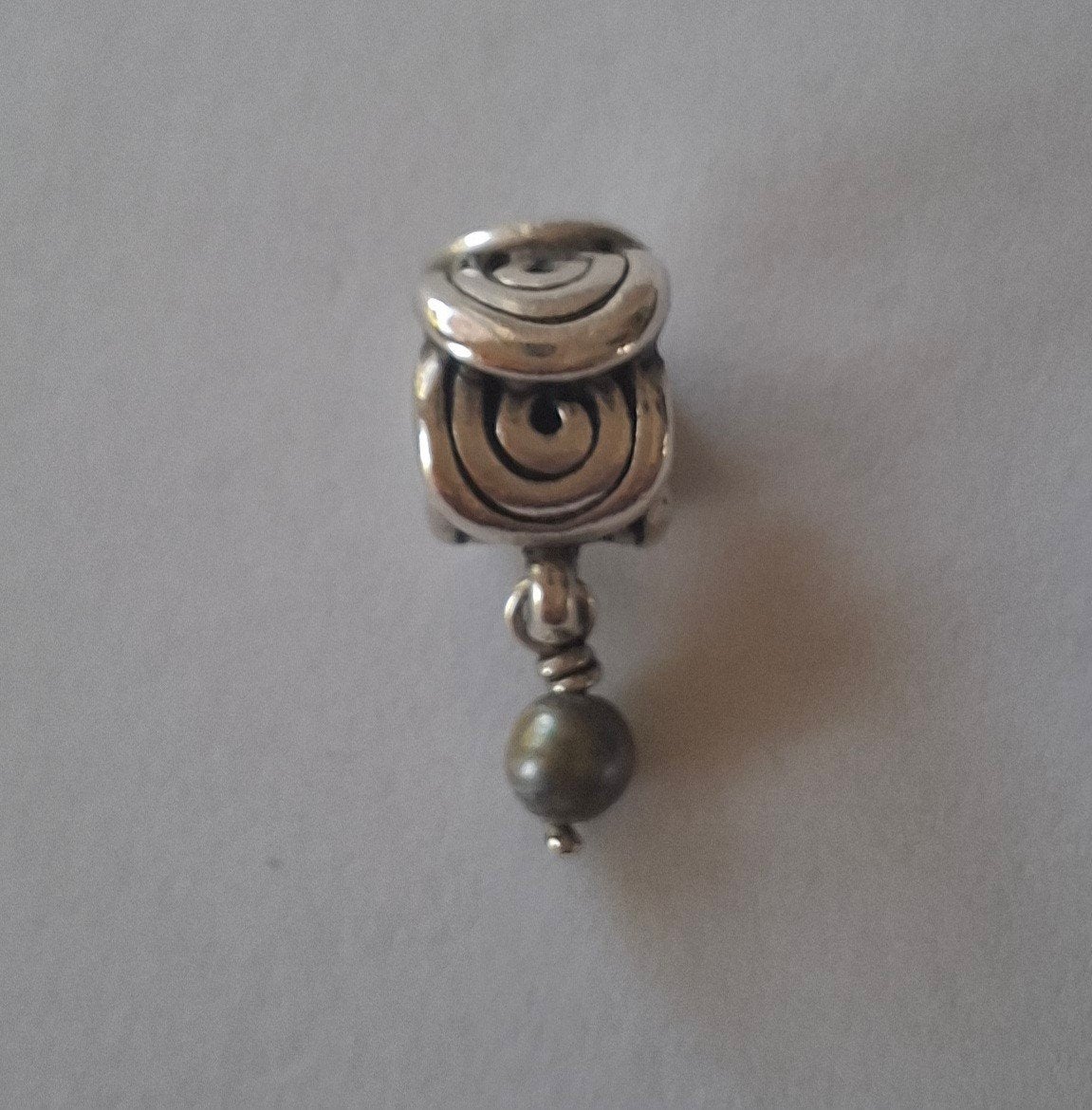Pandora bedel met hanger, Pandora, Ophalen of Verzenden, Zo goed als nieuw, 1 bedel