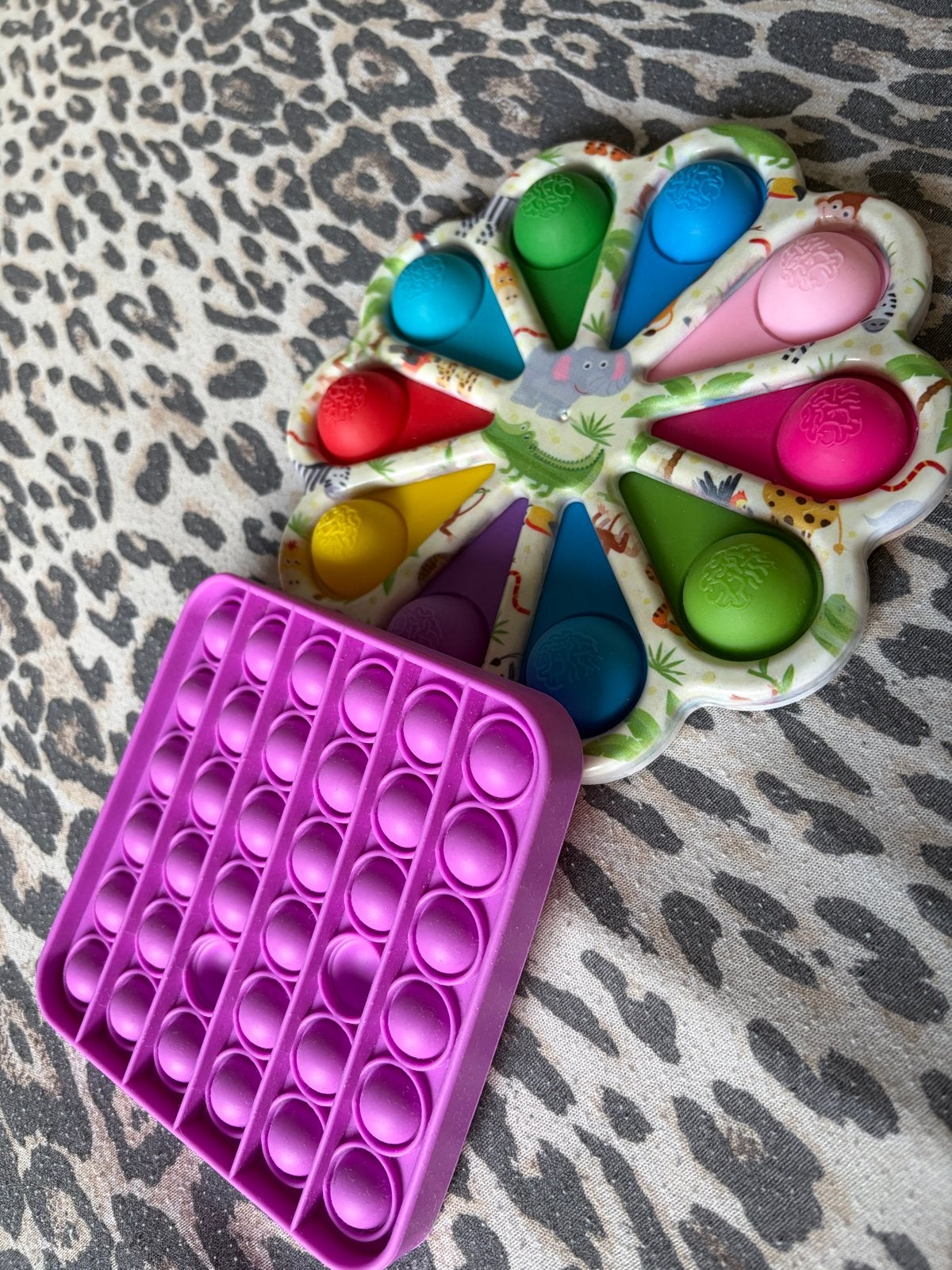 Fidget speelgoed set: Pop-it en Simple Dimple, Kinderen en Baby's, Speelgoed | Overig, Ophalen, Gebruikt, Jongen of Meisje