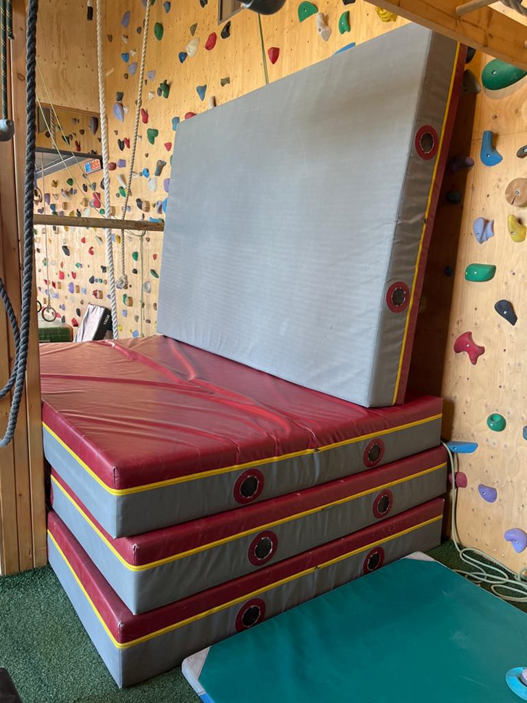 Janssen-Fritsen Gymnastiekmat - 3x2x0.3m, Sport en Fitness, Overige Sport en Fitness, Ophalen, Gebruikt