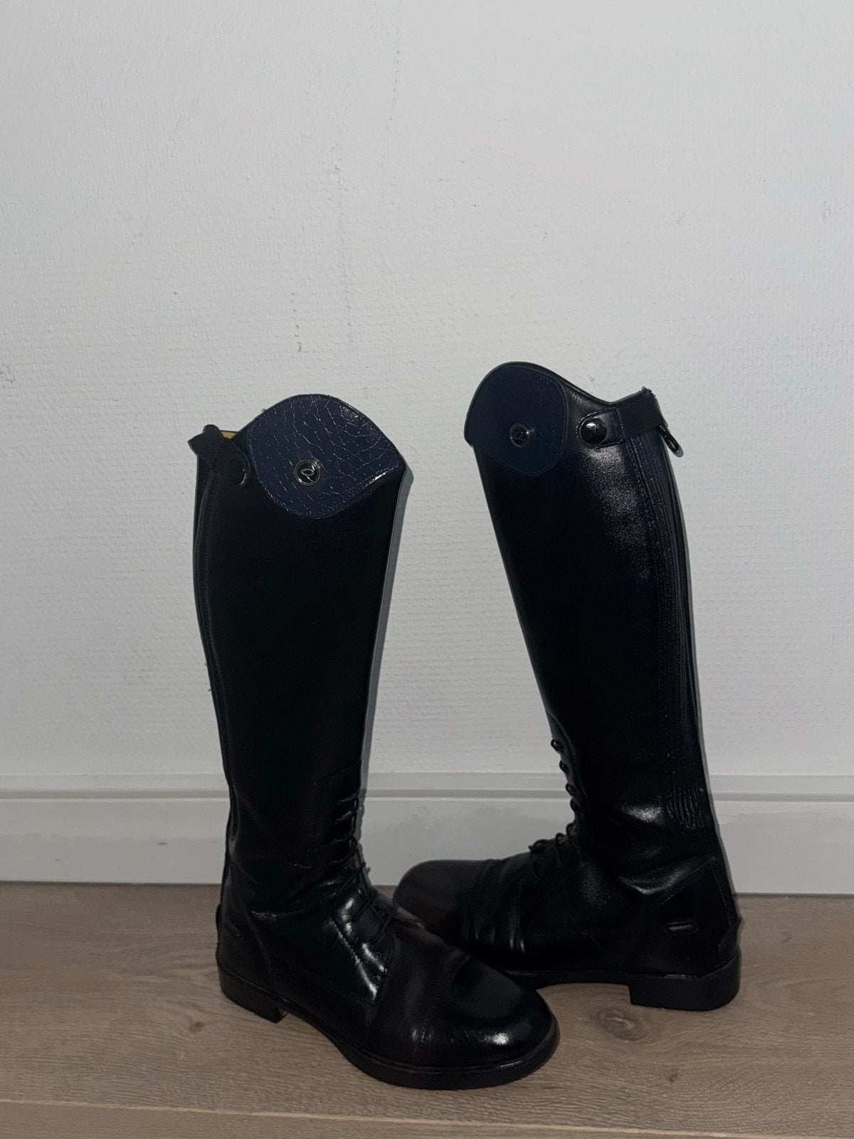 Paardrijlaarzen qhp maat 37, Dieren en Toebehoren, Paardrijkleding, Kinderen, Zo goed als nieuw, Veelzijdigheid, Zwart