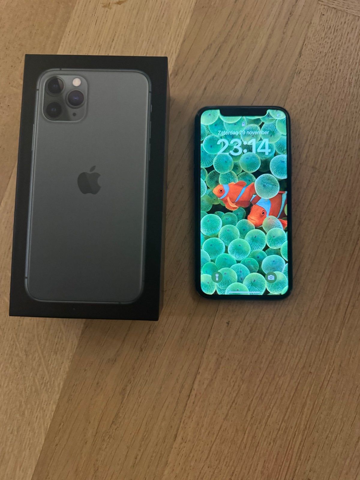 iPhone 11 Pro Groen - 64GB - Batterij 82%, Telecommunicatie, Mobiele telefoons | Apple iPhone, Ophalen, Gebruikt, 82 %, Zonder simlock
