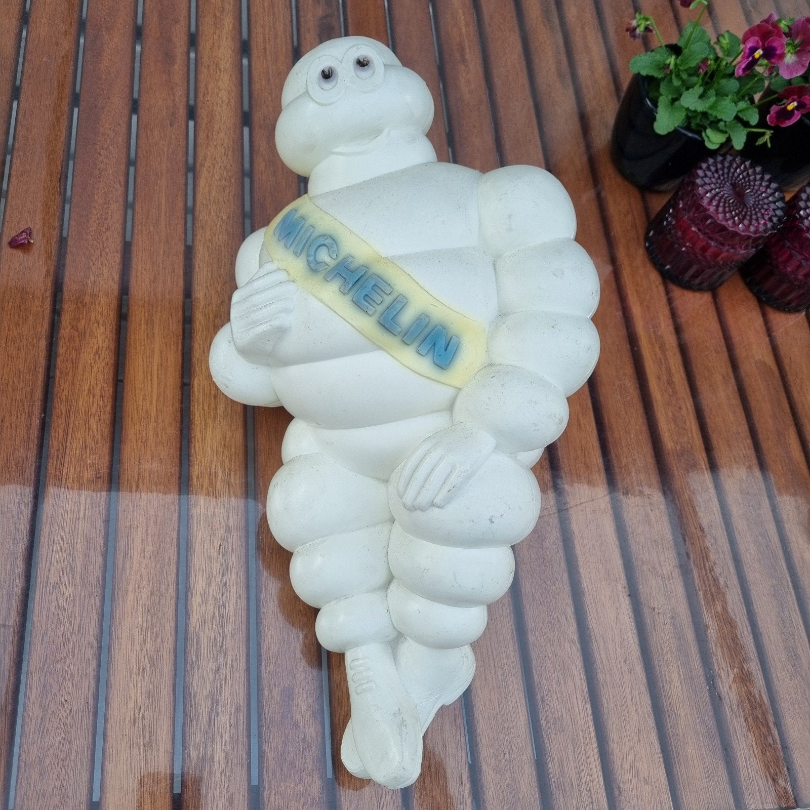 2 Michelin poppen "Made in France", Ophalen, Gebruikt