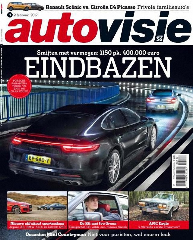Autovisie 3 2017 : BMW M6 Gran Coupe - 340i - Jaguar XE 3.0, Ophalen of Verzenden, Gelezen, Algemeen