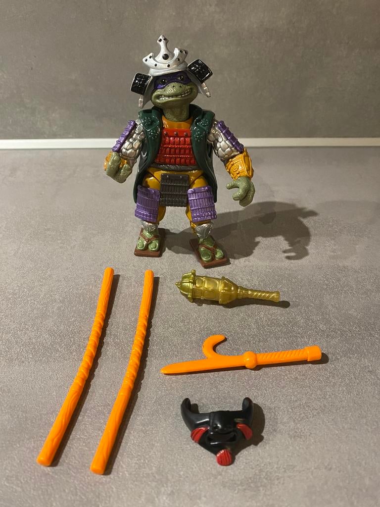 Tmnt Turtles: movie 3 samurai don 1993 playmates toys, Verzamelen, Ophalen of Verzenden, Gebruikt