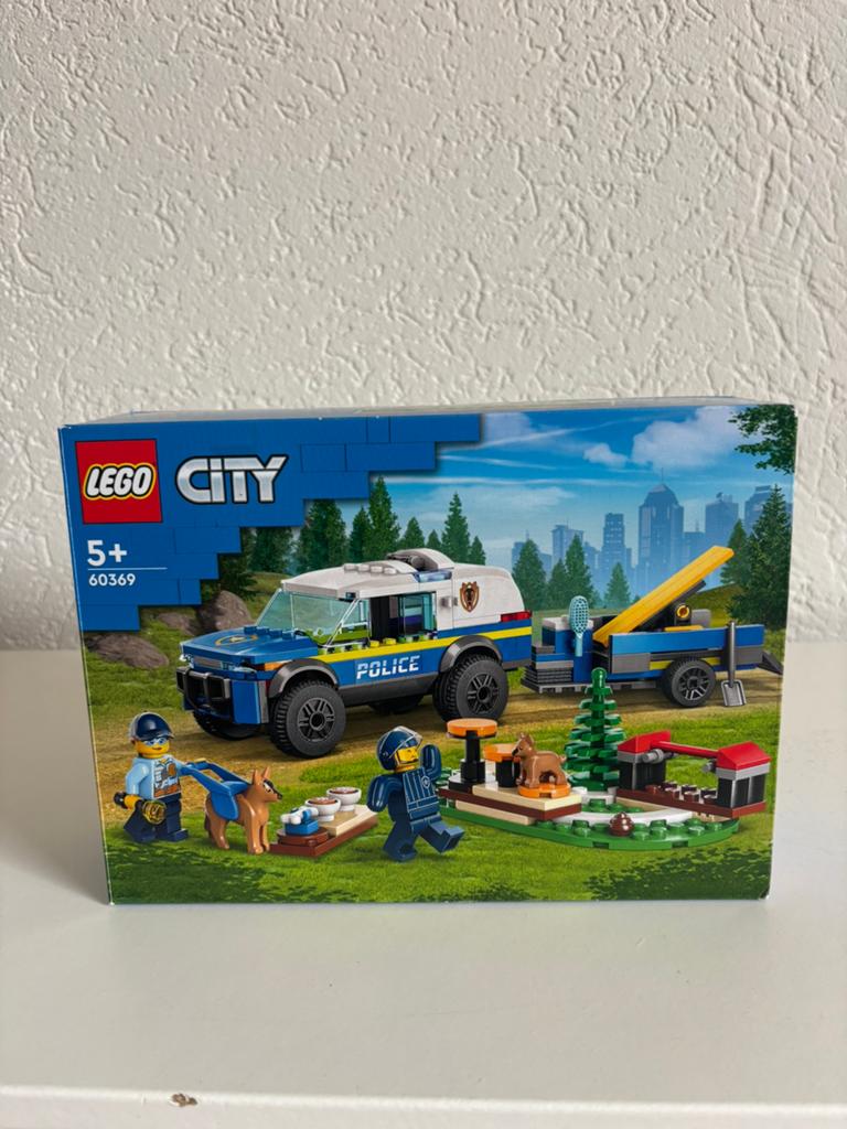 LEGO city politie honden training 60369, Ophalen of Verzenden, Zo goed als nieuw