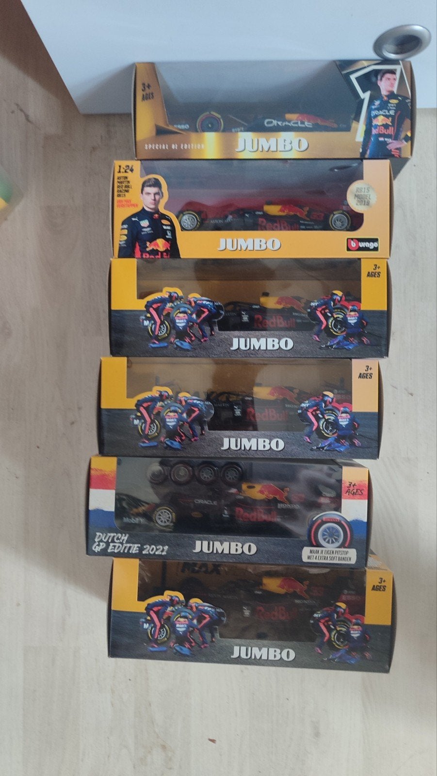 Jumbo Max Verstappen Red Bull Racing collectie, Overige merken, Auto, Groter dan 1:32, Nieuw
